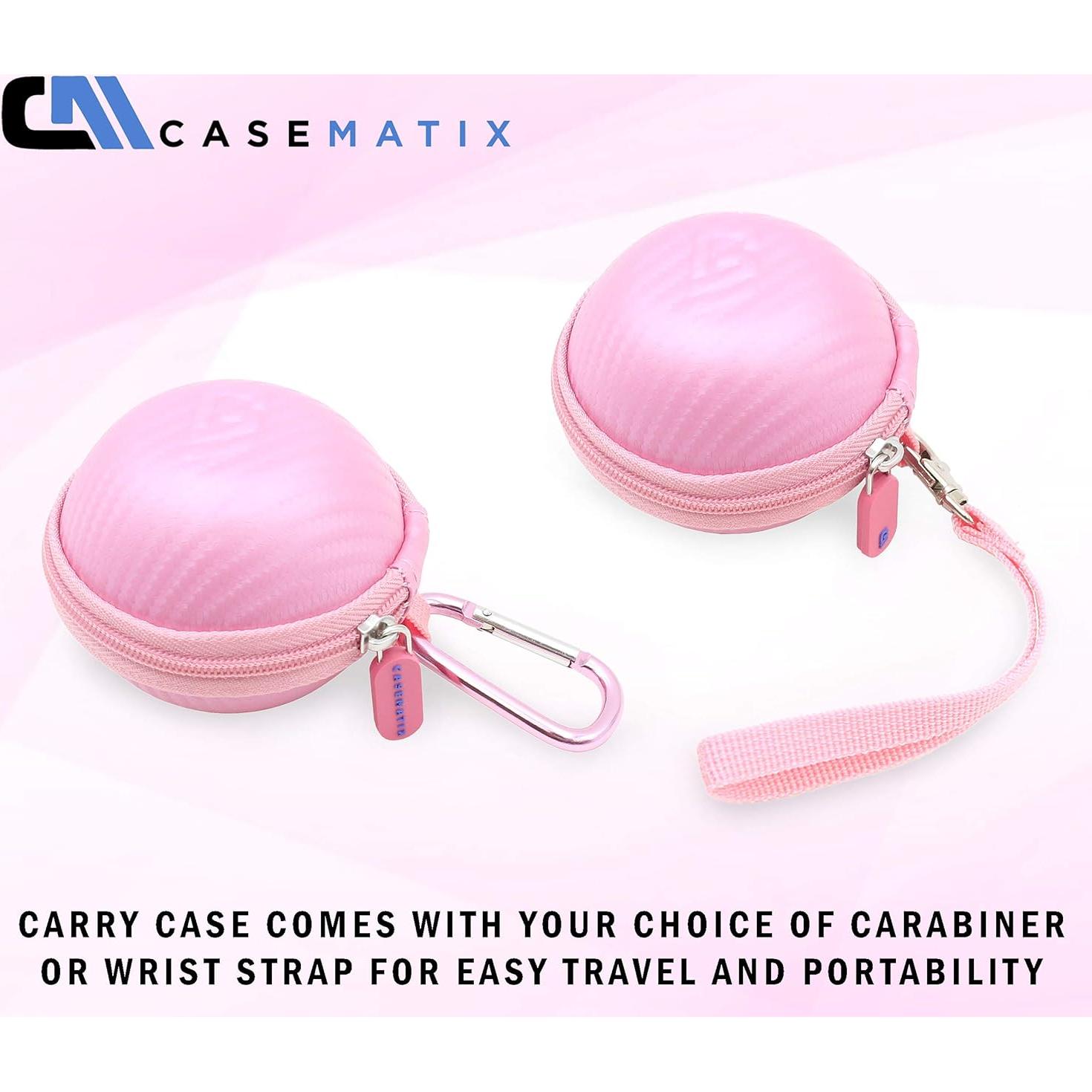 Funda Rosa CASEMATIX para Tamagotchi Pix - Compacta y Protectora