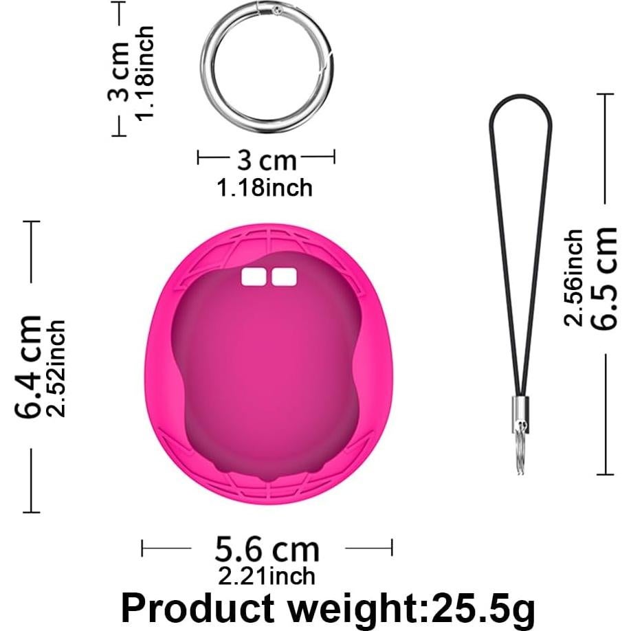 Funda de Silicona para Tamagotchi Uni Uenrisot - Brilla en la Oscuridad
