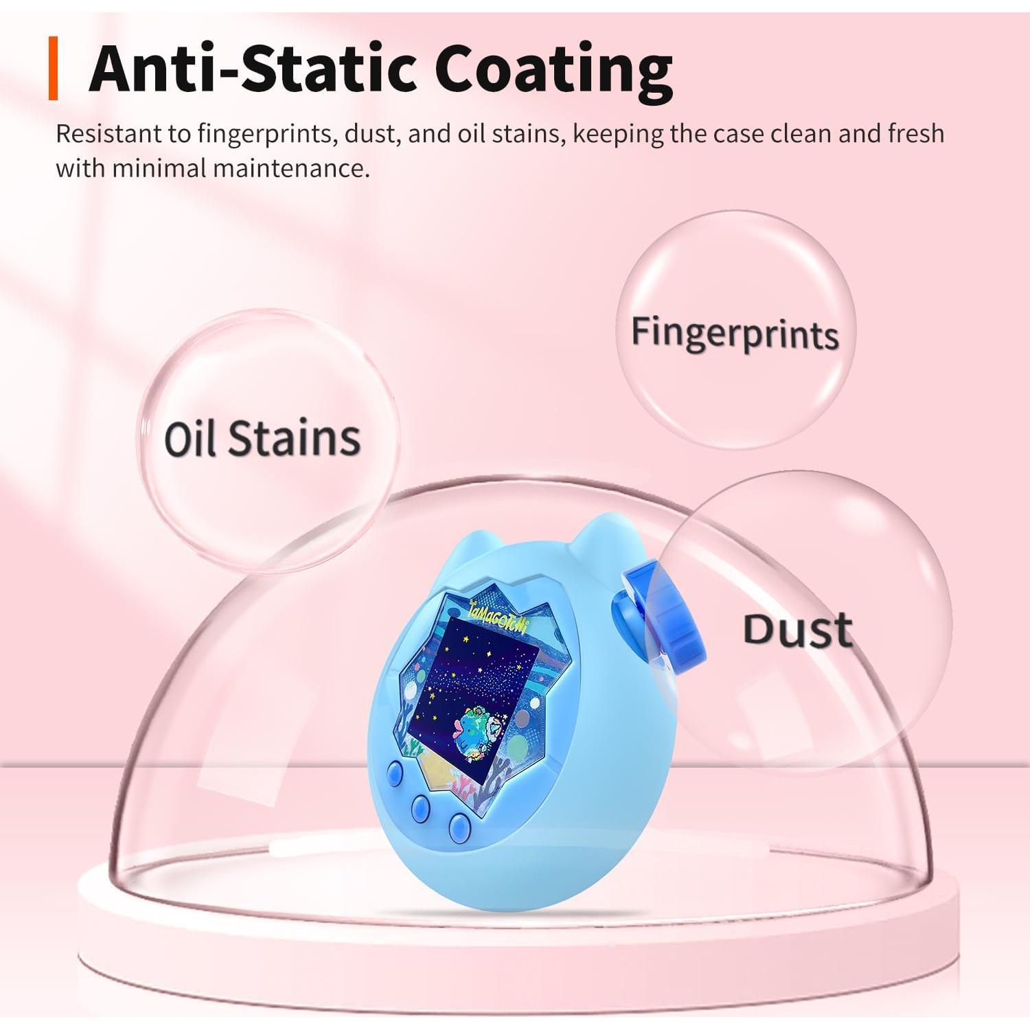 Funda de Silicona para Tamagotchi Paradise HUKWIMO con Lanyard