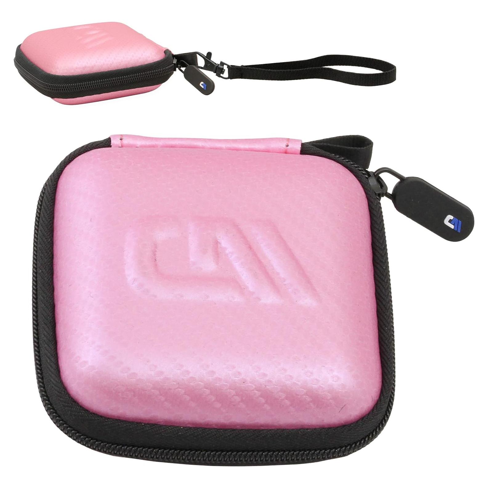 Funda de Viaje Rosa CASEMATIX para Tamagotchi On - Compacta y Protectora