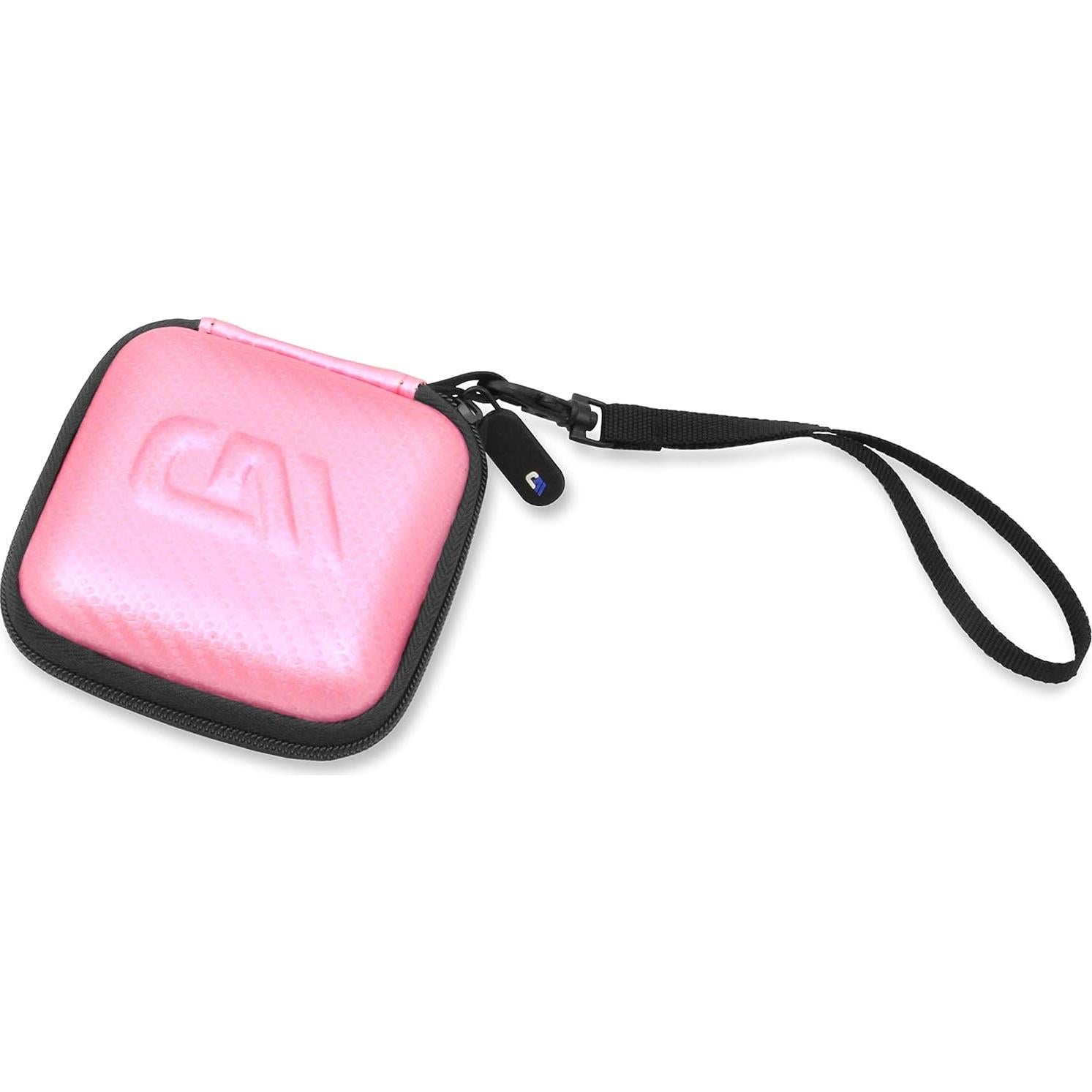 Funda de Viaje Rosa CASEMATIX para Tamagotchi On - Compacta y Protectora