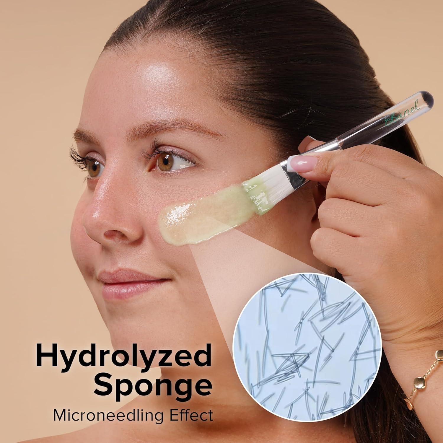 Conjunto de Mascarillas Faciales Ebanel - Colágeno y Niacinamida, 8 Paquetes