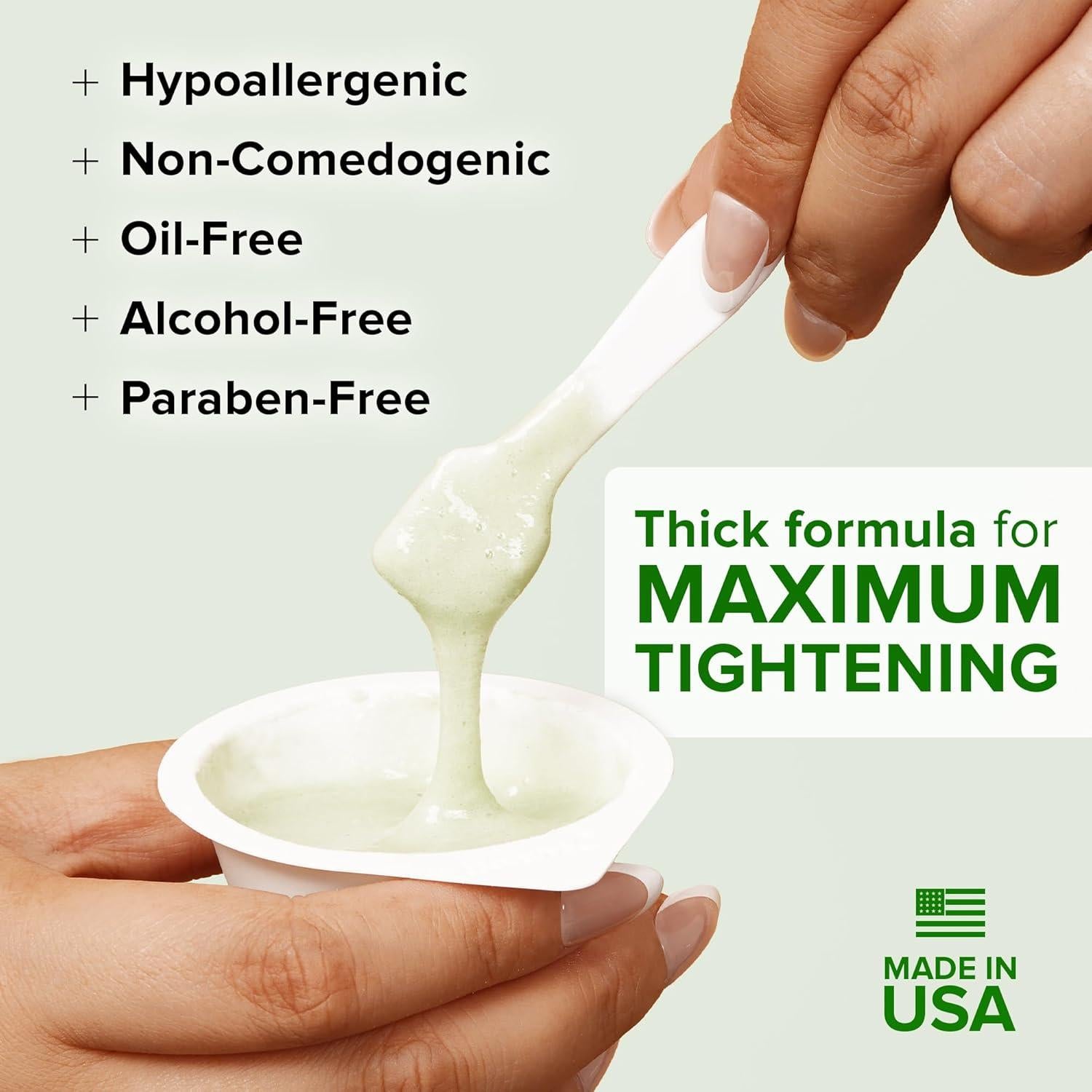 Conjunto de Mascarillas Faciales Ebanel - Colágeno y Niacinamida, 8 Paquetes