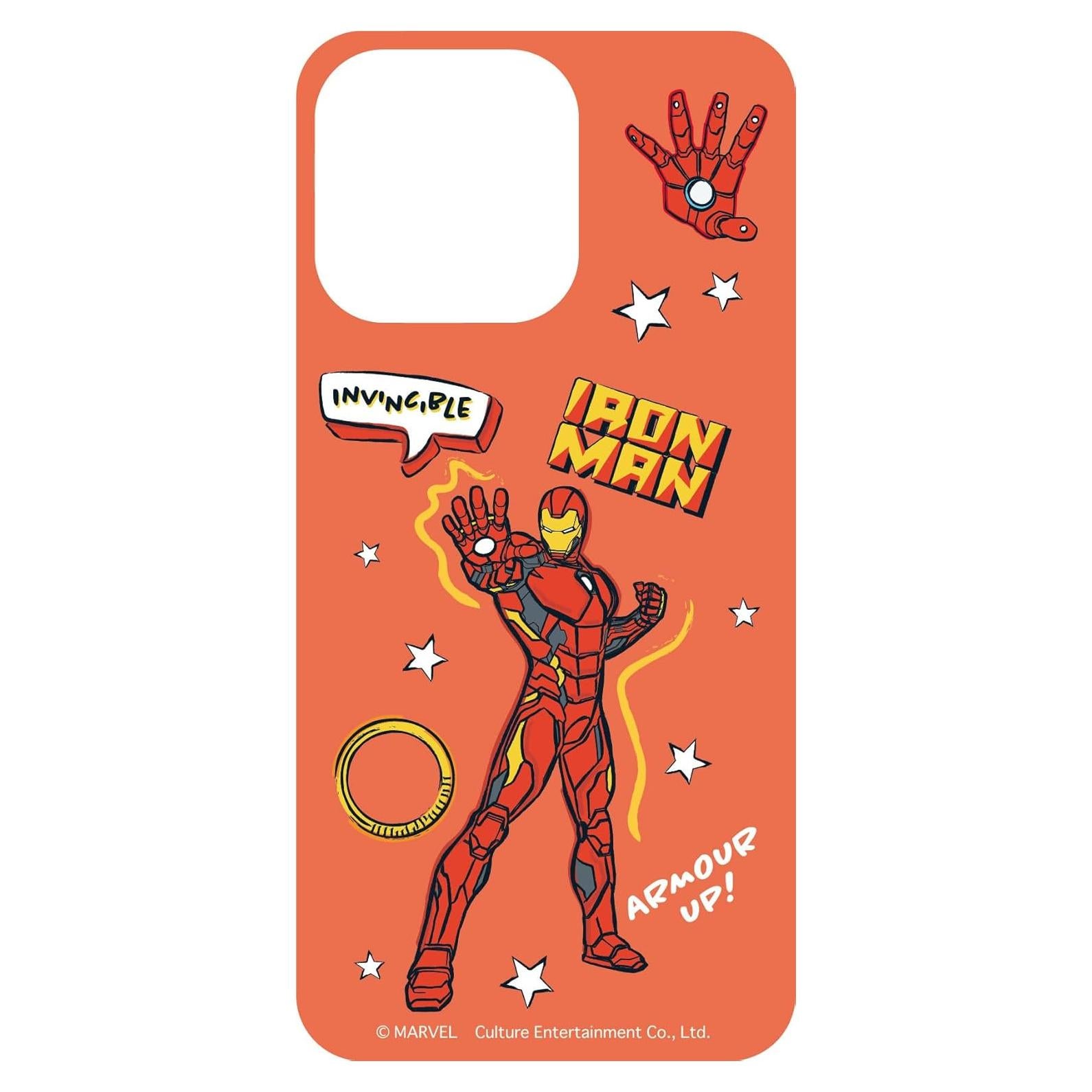 Hoja Lenticular para Smartphone Majikaru Iron Man 145x71mm