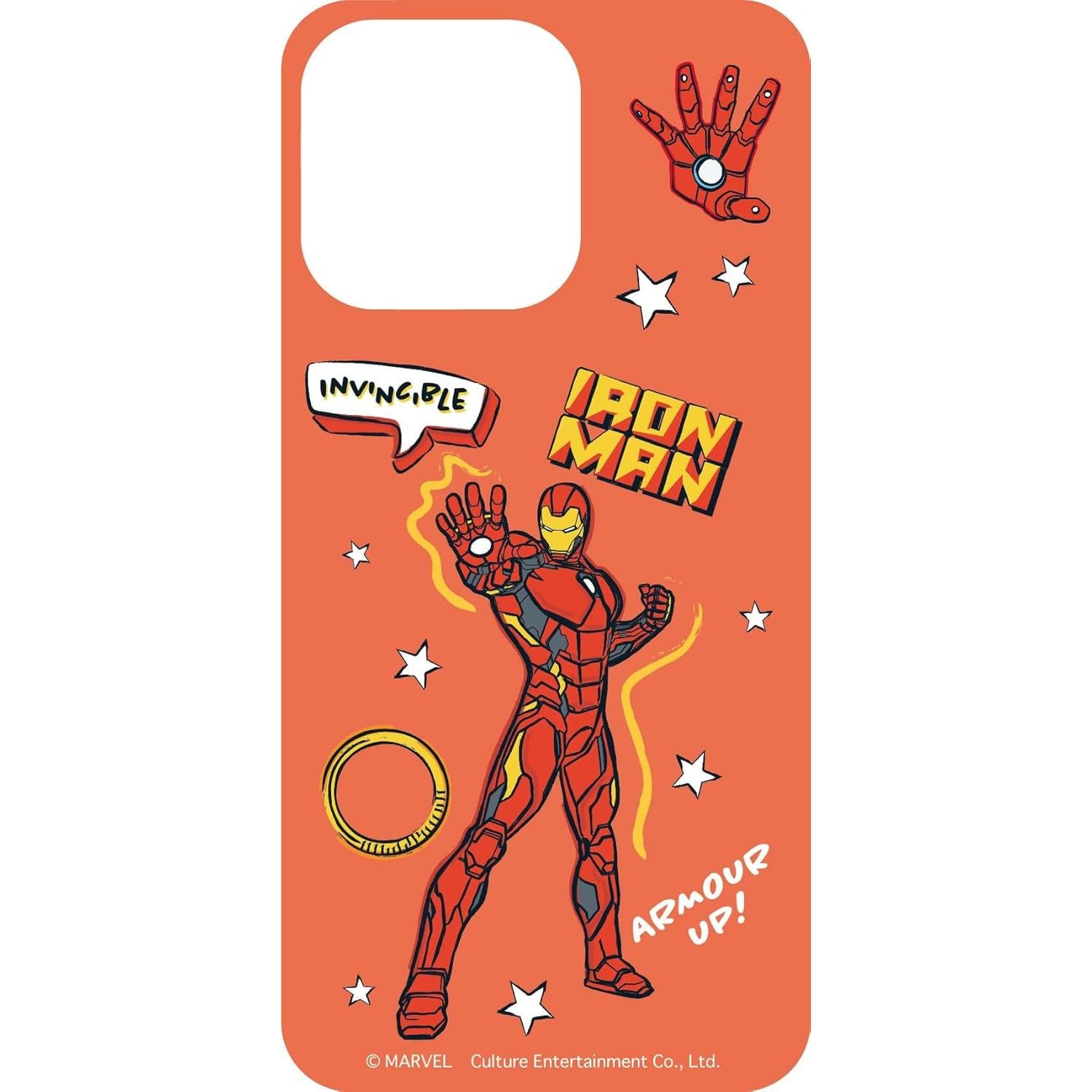 Hoja Lenticular para Smartphone Majikaru Iron Man 145x71mm