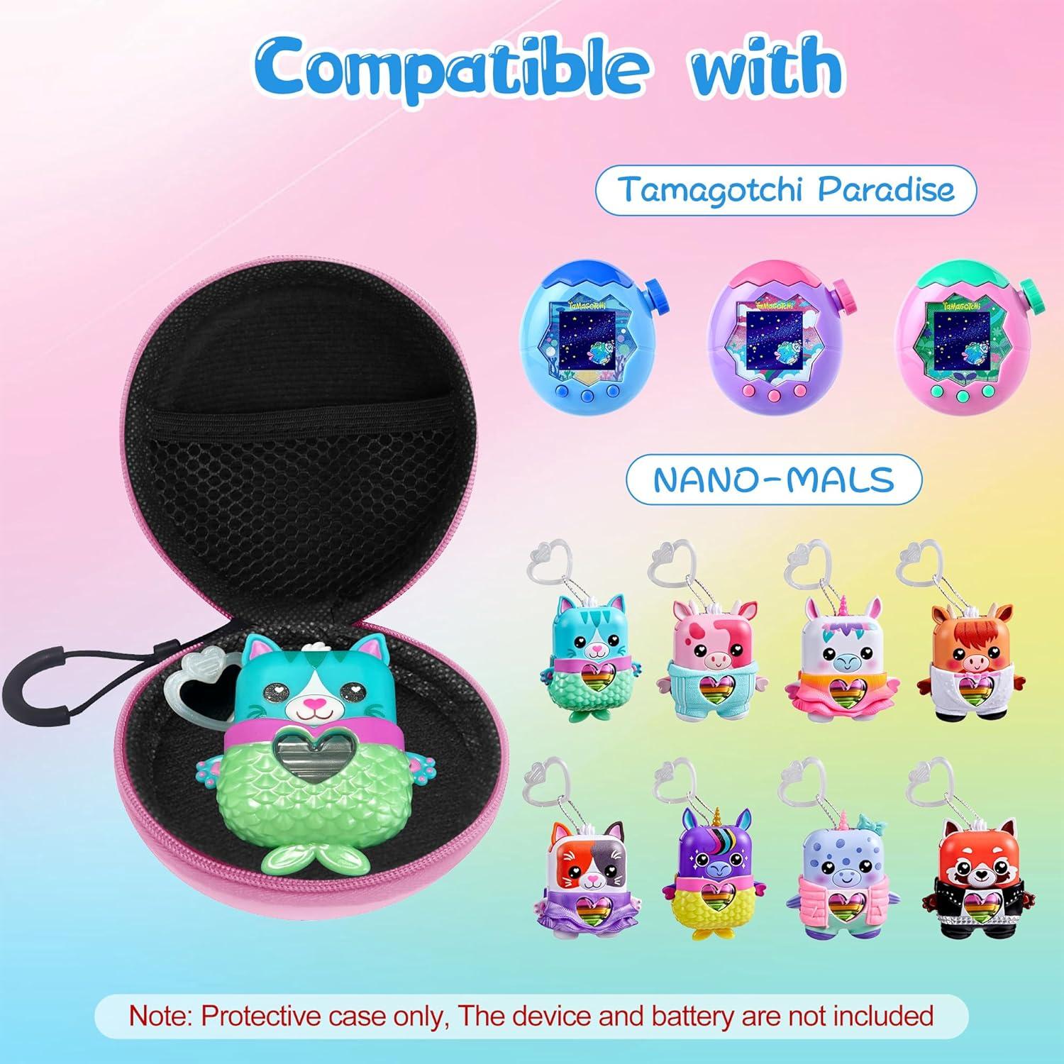 Funda EVA FIOPAZ para Tamagotchi Paradise y NANO-MALS Rosa