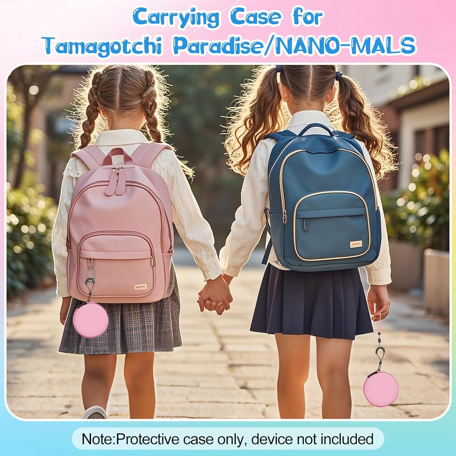 Funda EVA FIOPAZ para Tamagotchi Paradise y NANO-MALS Rosa