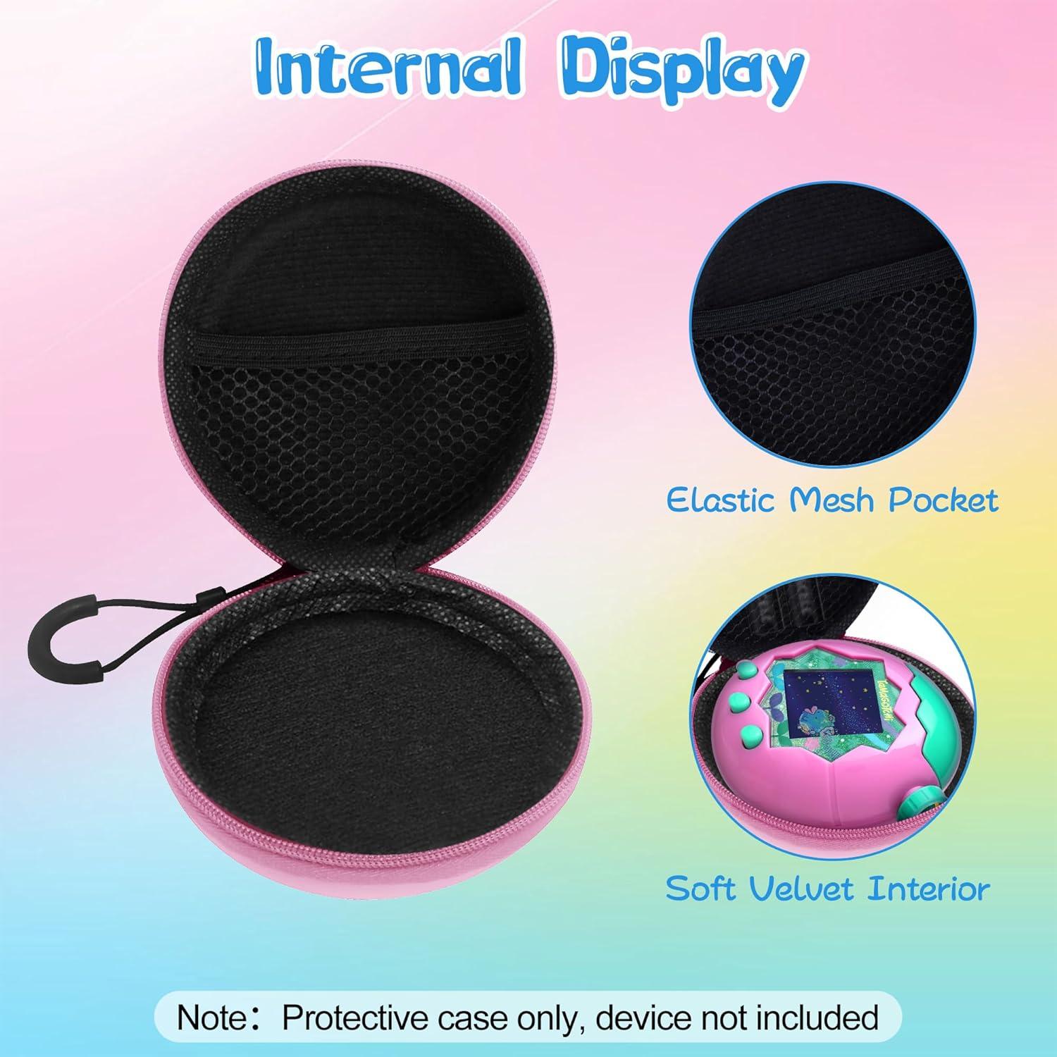 Funda EVA FIOPAZ para Tamagotchi Paradise y NANO-MALS Rosa