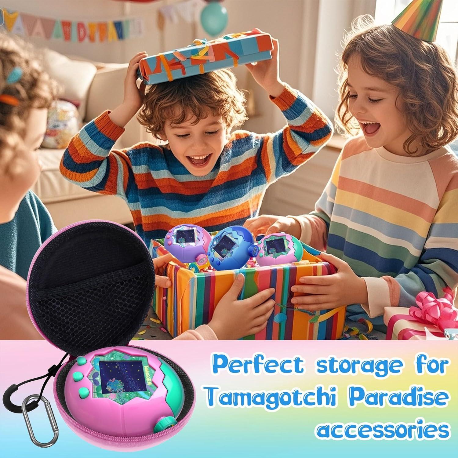 Funda EVA FIOPAZ para Tamagotchi Paradise y NANO-MALS Rosa