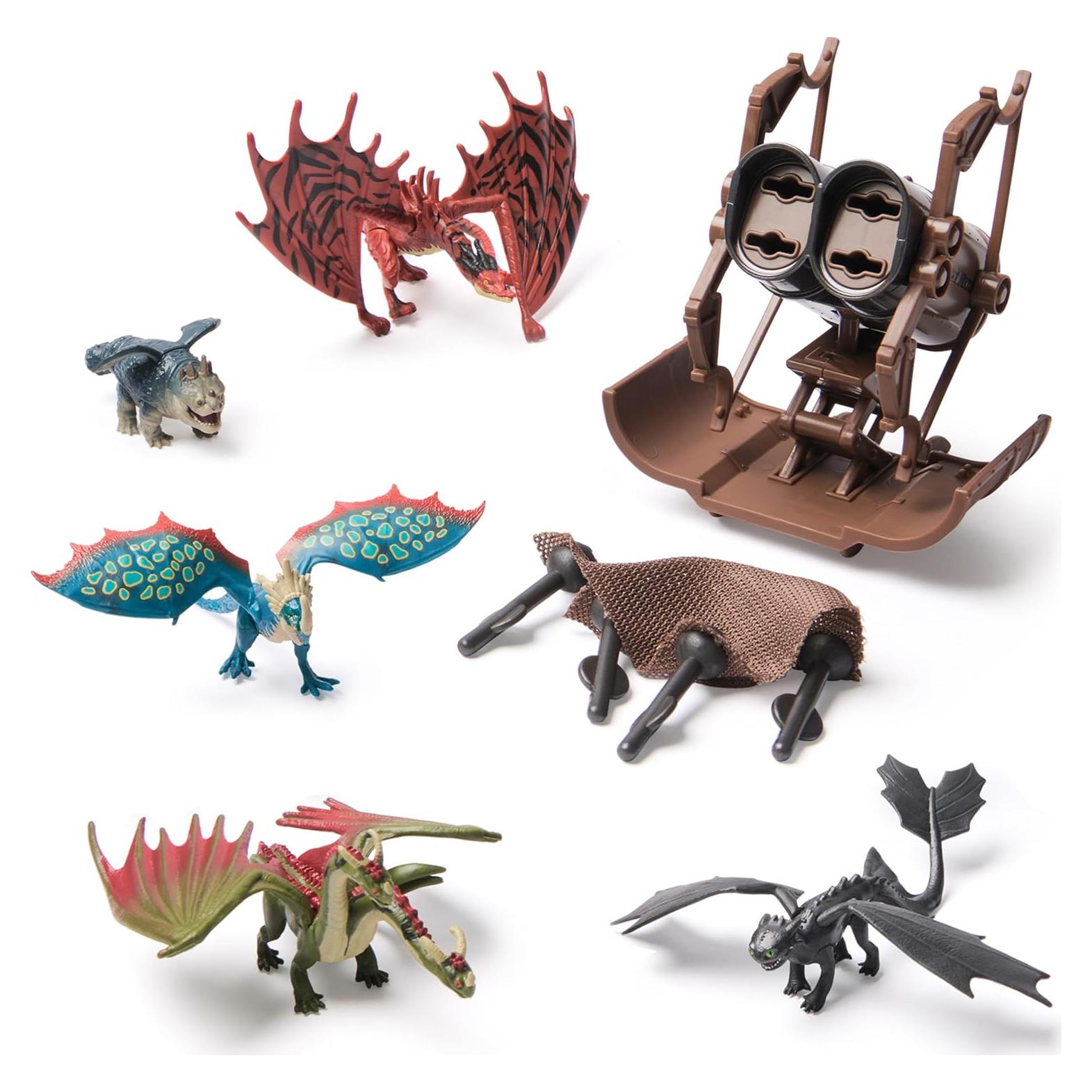 Set de Captura de Dragones Dreamworks 5 Piezas con Lanzador