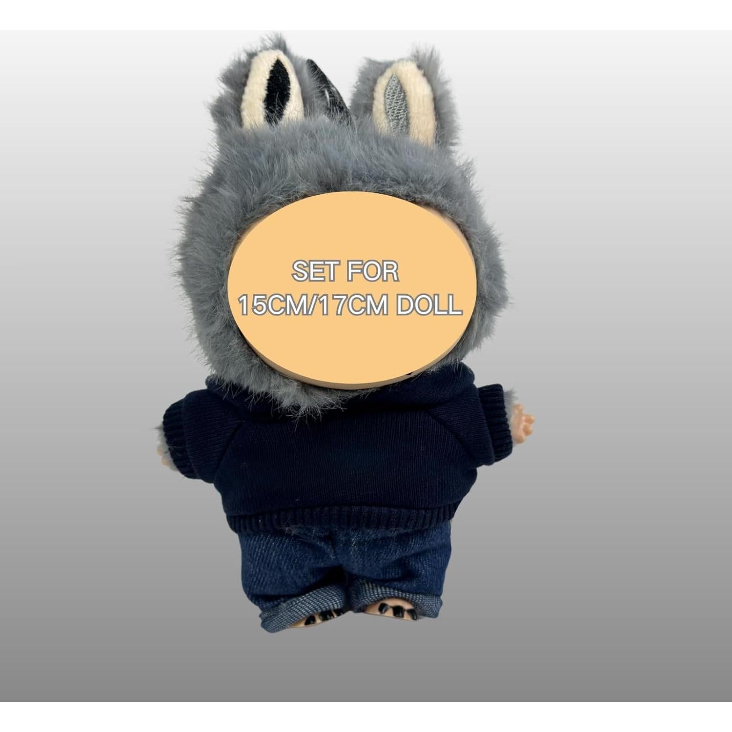 Ropa para muñecas 15/17cm SunOutDeeal con accesorios