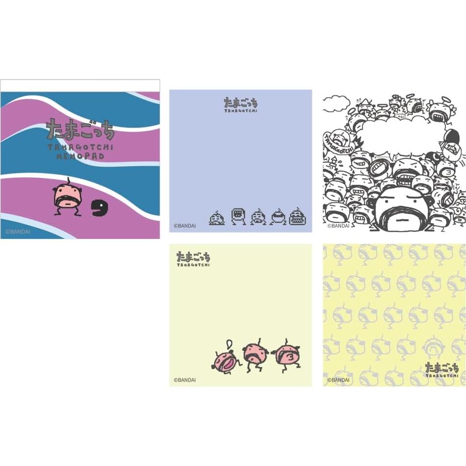 Tamagotchi Memo Pad Amigos 4 Kitera 120 Hojas
