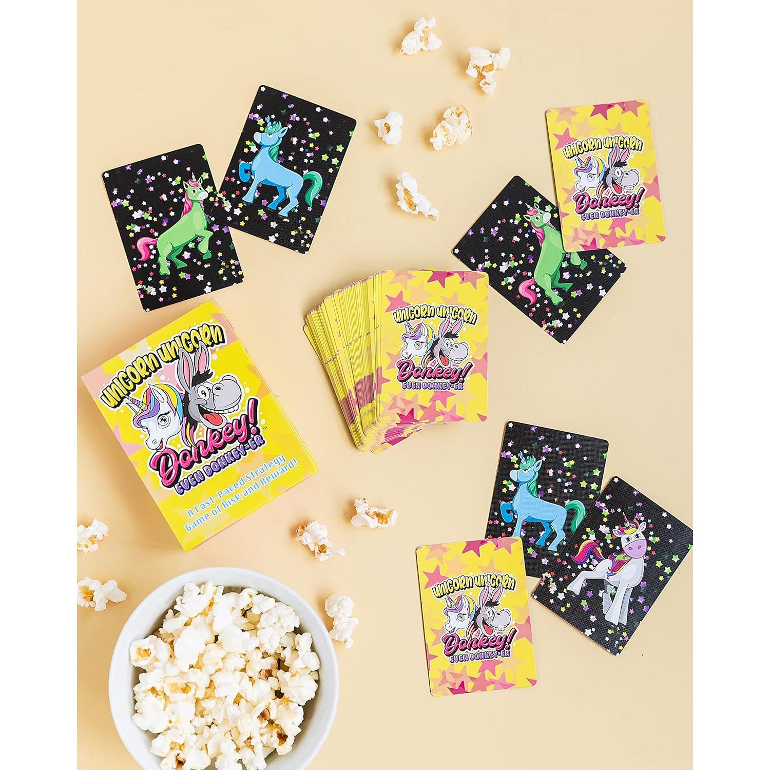 Juego de Cartas Unicornio Unicornio Burro PBN'J - 2022 Juego del Año