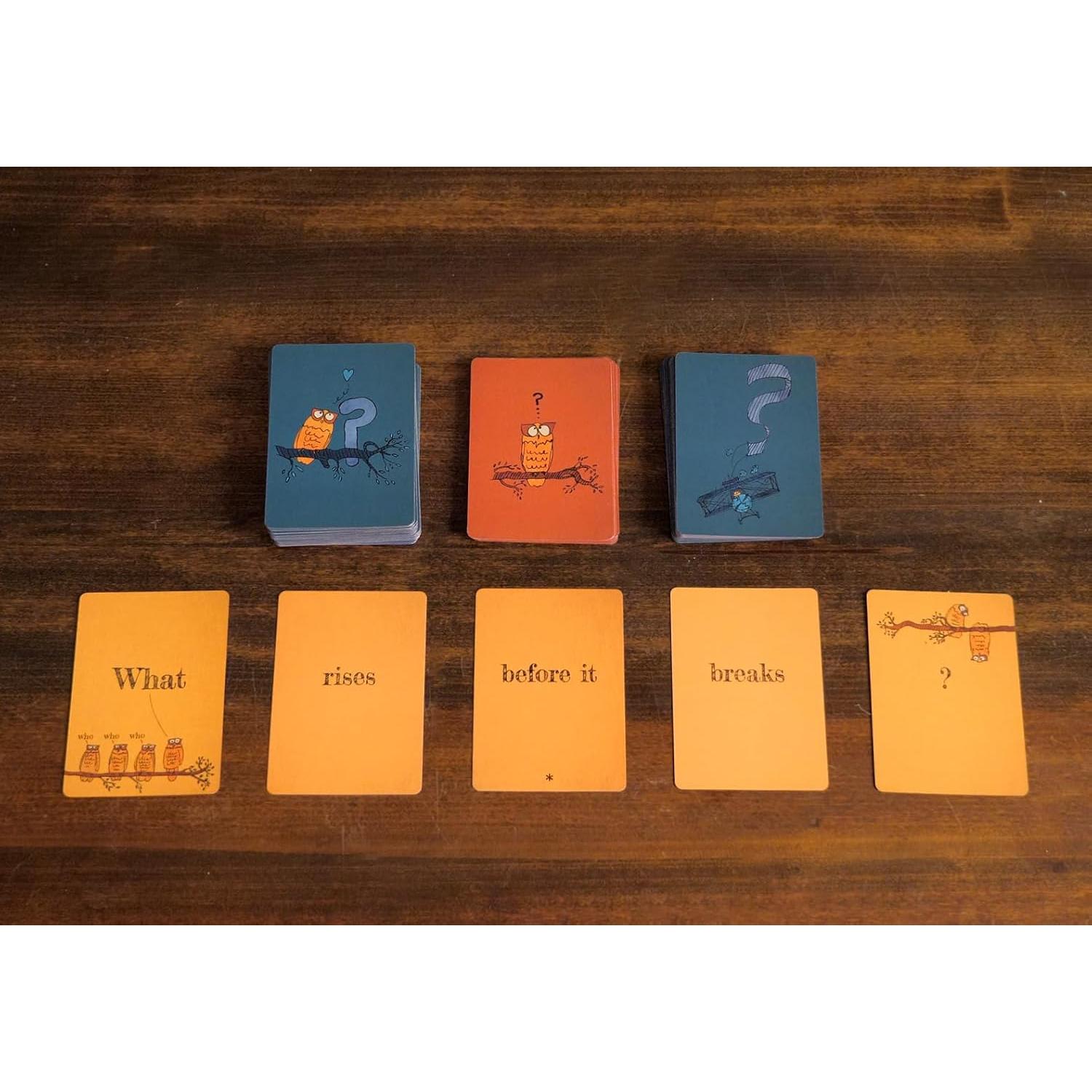 Juego de Cartas Búhos Satisfechos Runaway Parade - 3-15 Jugadores