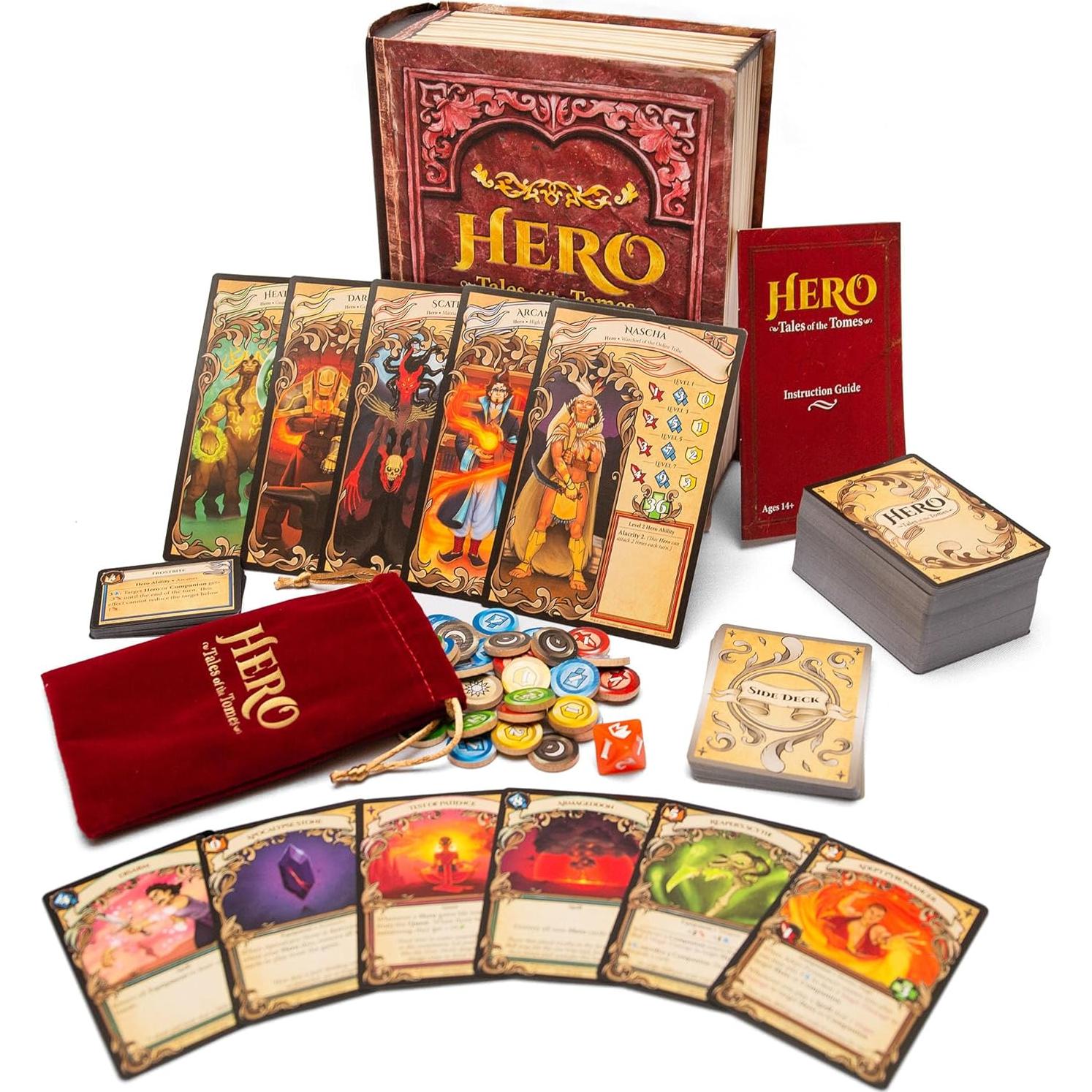 Juego de Cartas de Estrategia Hero Tomekeeper 2ª Edición - 2-5 Jugadores