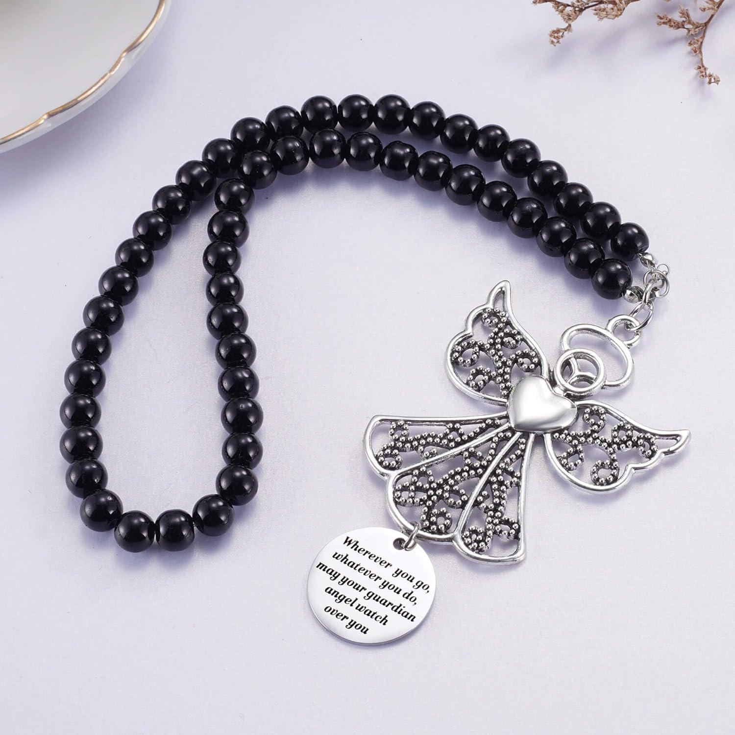 Encanto de Espejo Retrovisor Ralukiia Ángel Guardián 20cm