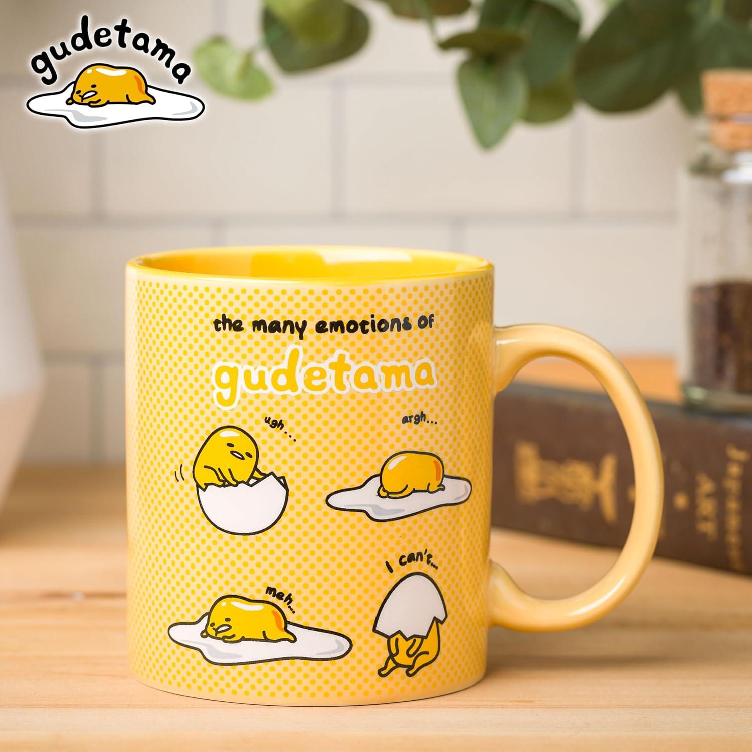 Taza Cerámica Silver Buffalo Gudetama 20oz Libre BPA