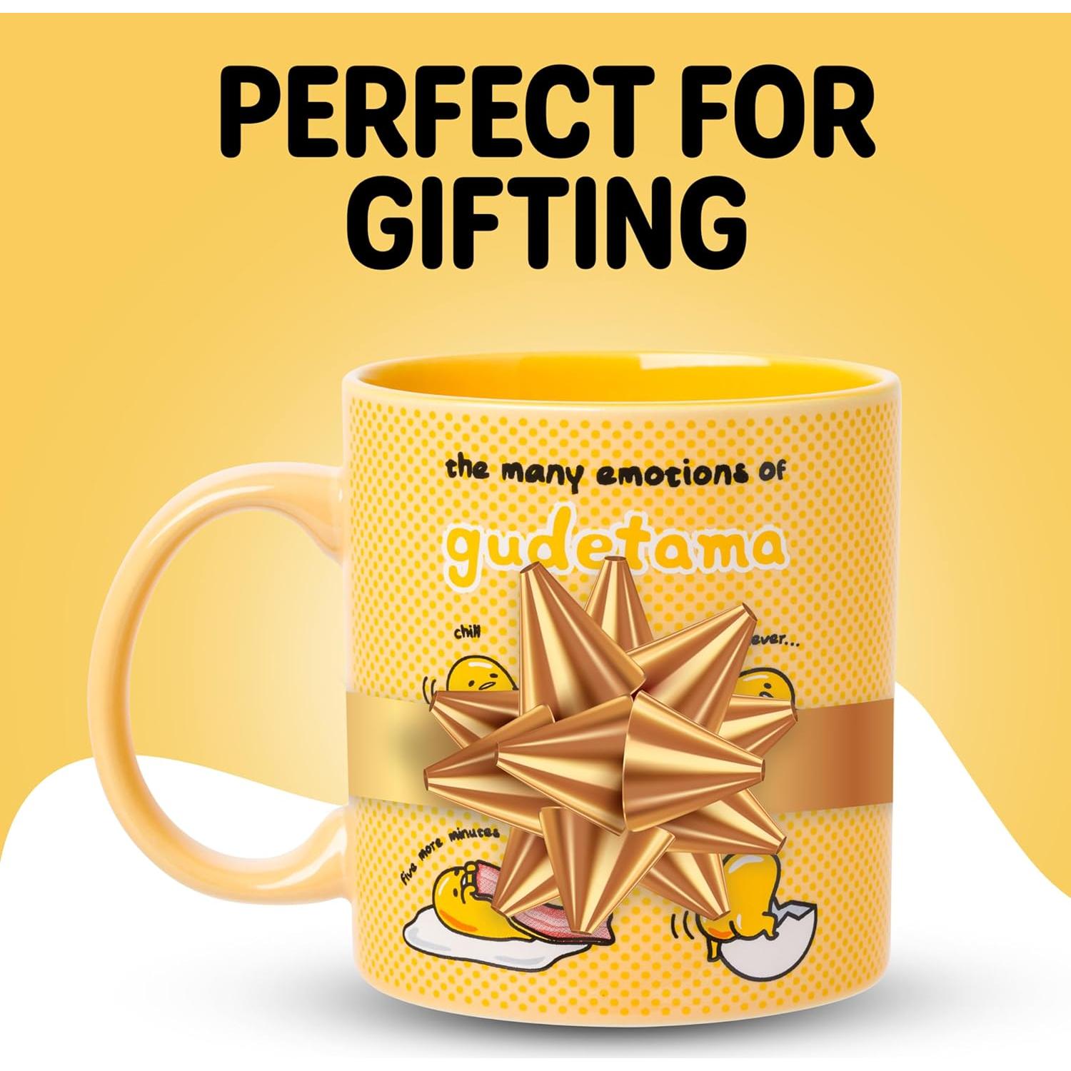 Taza Cerámica Silver Buffalo Gudetama 20oz Libre BPA