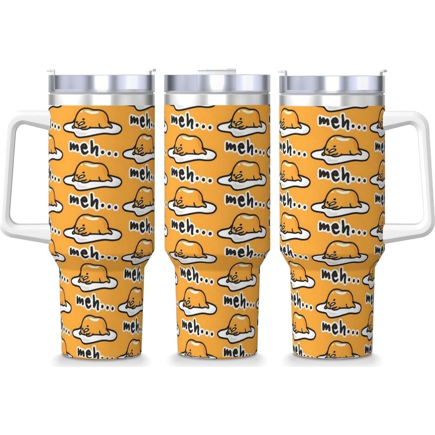 Vaso Aislado de Acero Inoxidable PTONUIC 40 oz con Asa y Popote