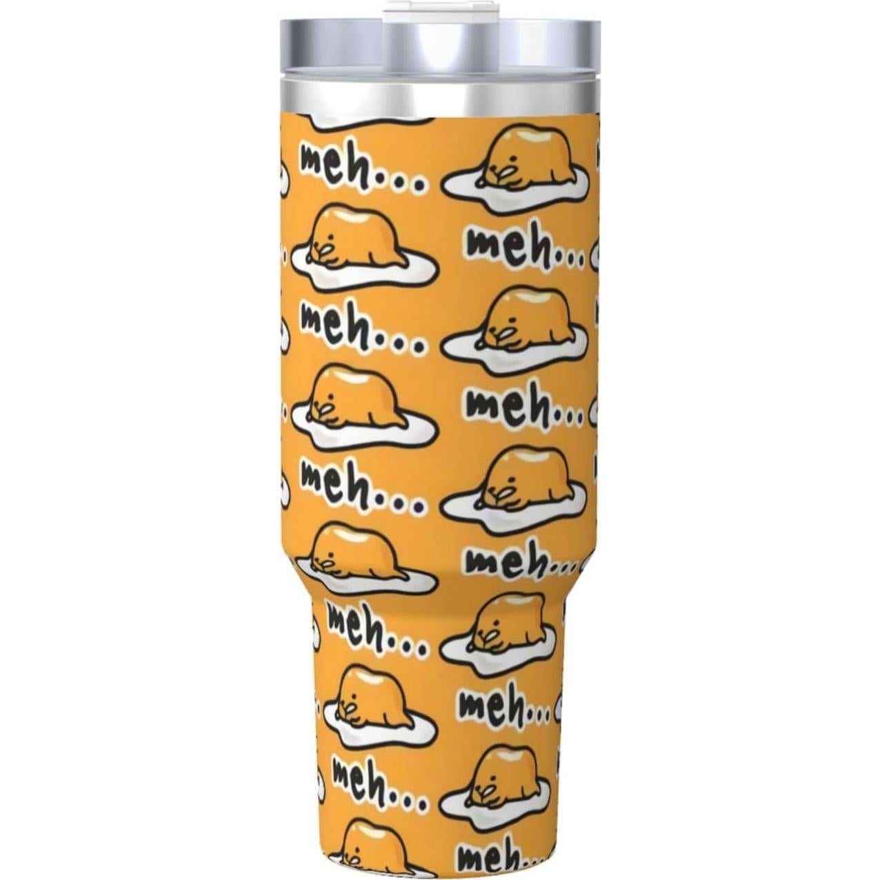 Vaso Aislado de Acero Inoxidable PTONUIC 40 oz con Asa y Popote