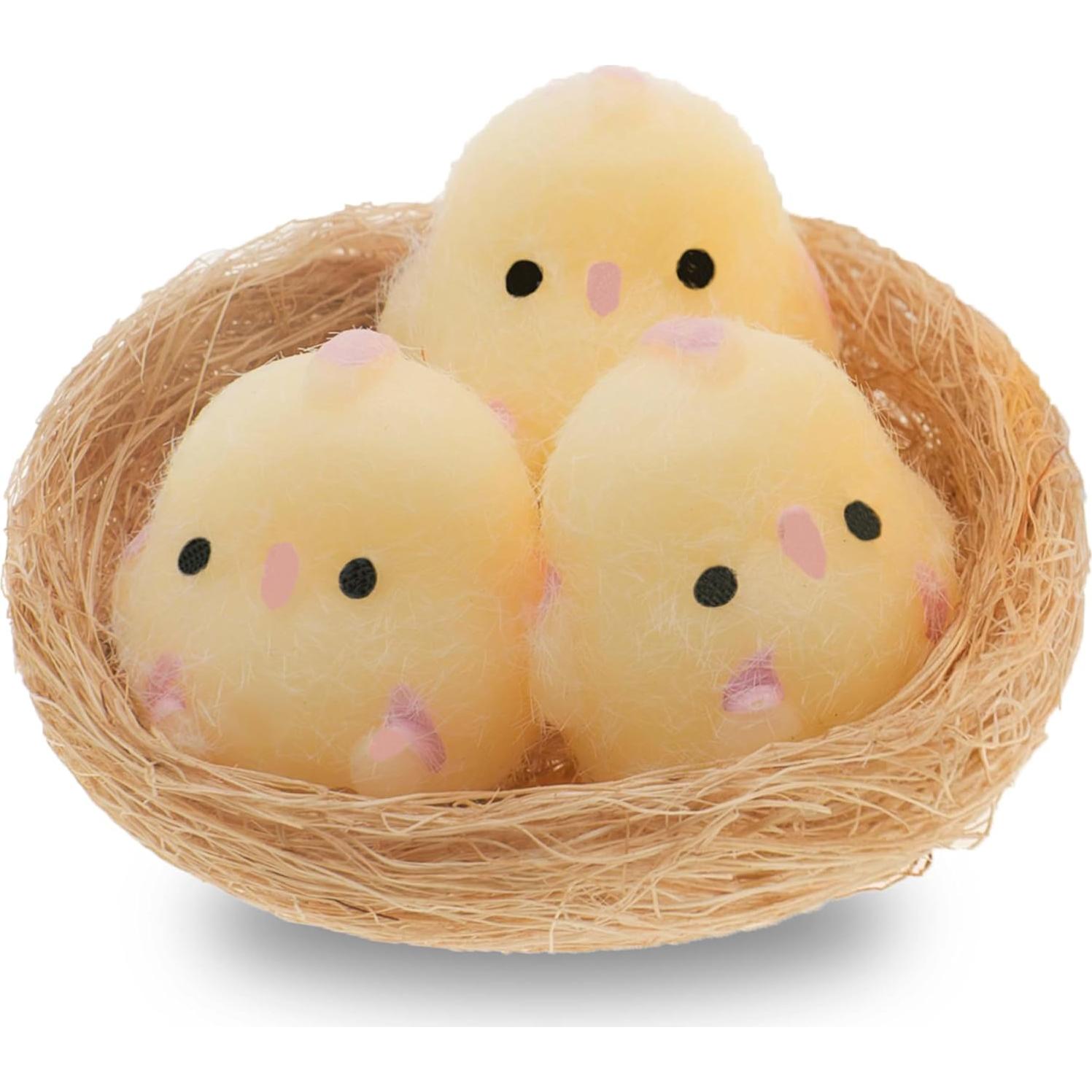 4 Juguetes Squishy de Pollo Hechos a Mano ANZHY - Alivio Estrés