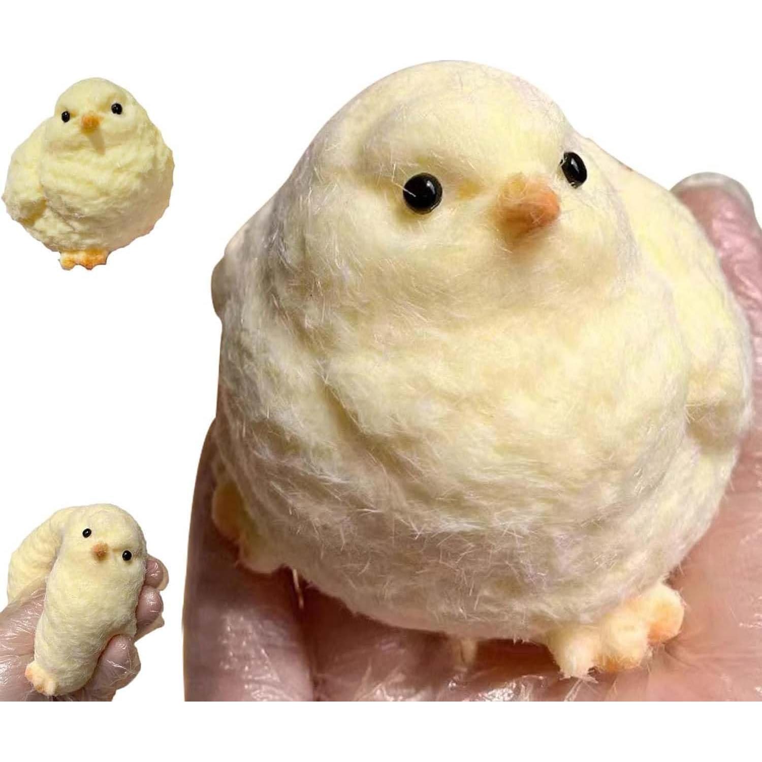 4 Juguetes Squishy de Pollo Hechos a Mano ANZHY - Alivio Estrés