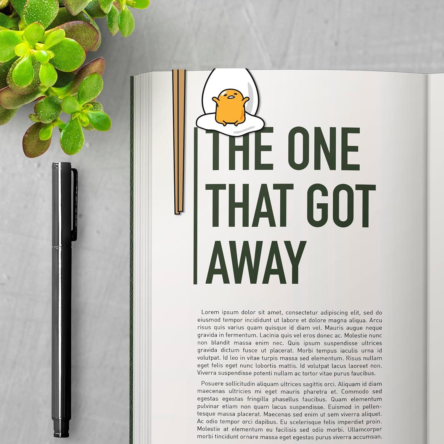 Clips Magnéticos Gudetama para Páginas - Paquete de 6