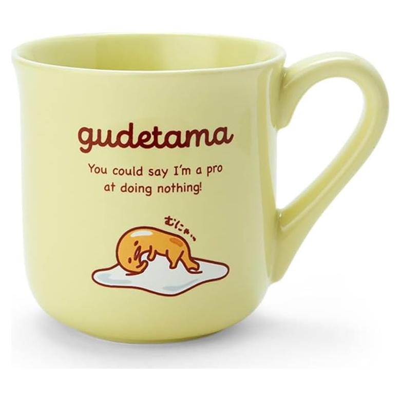 Taza de Cerámica Sanrio Gudetama Amarilla 271.5 ml