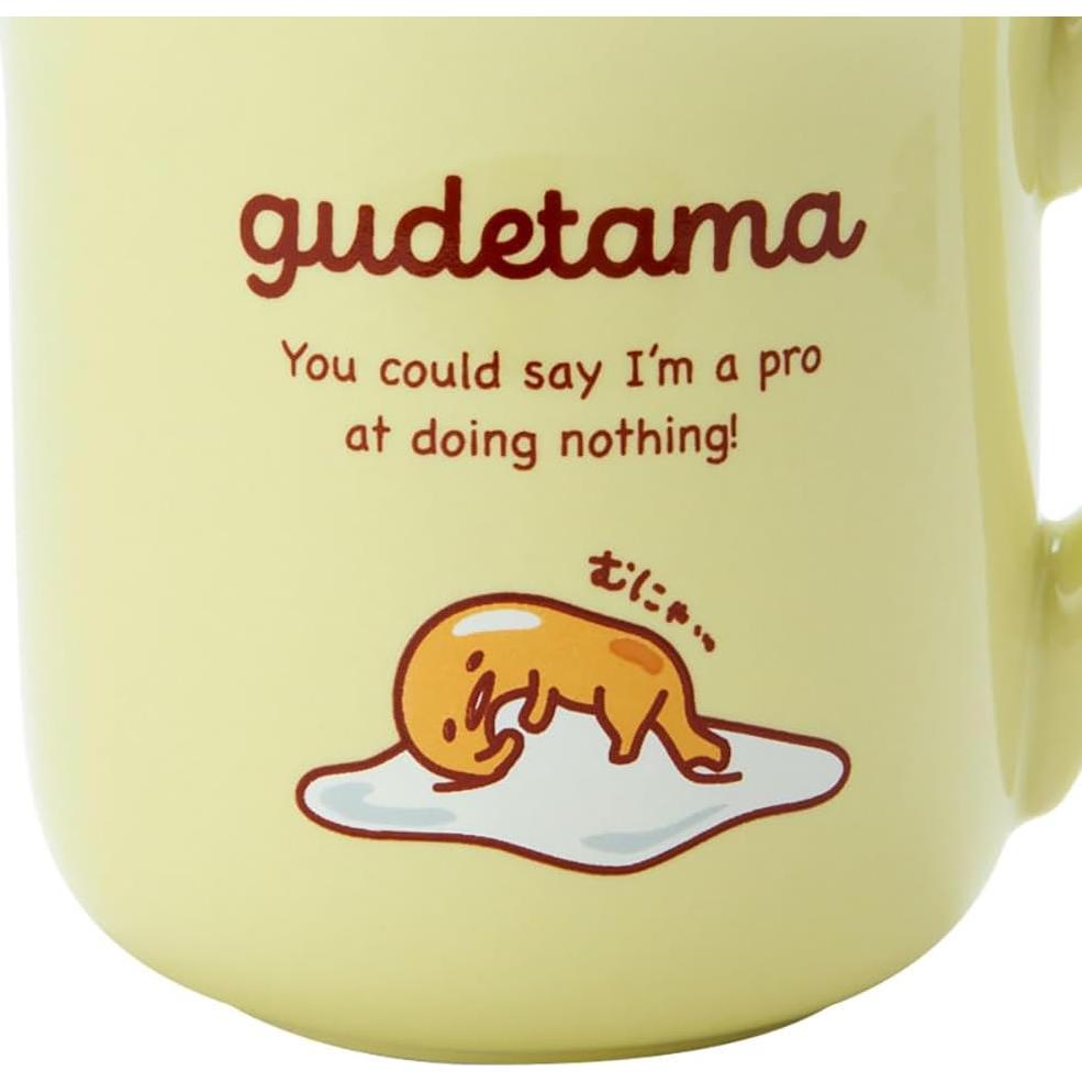 Taza de Cerámica Sanrio Gudetama Amarilla 271.5 ml