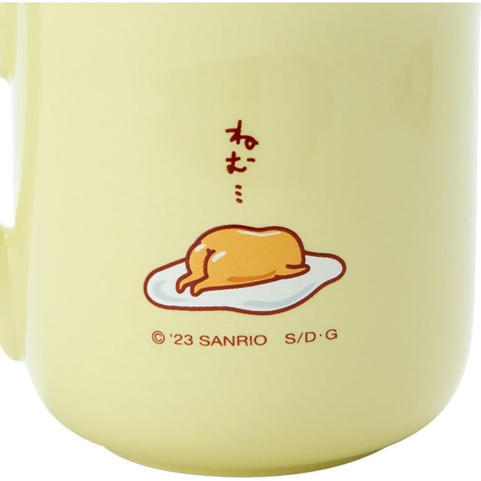 Taza de Cerámica Sanrio Gudetama Amarilla 271.5 ml