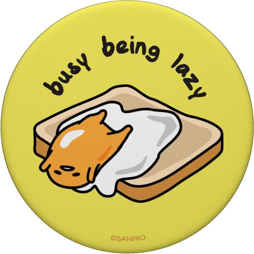 PopSocket Gudetama Huevo Perezoso Adhesivo PopGrip 4.1cm
