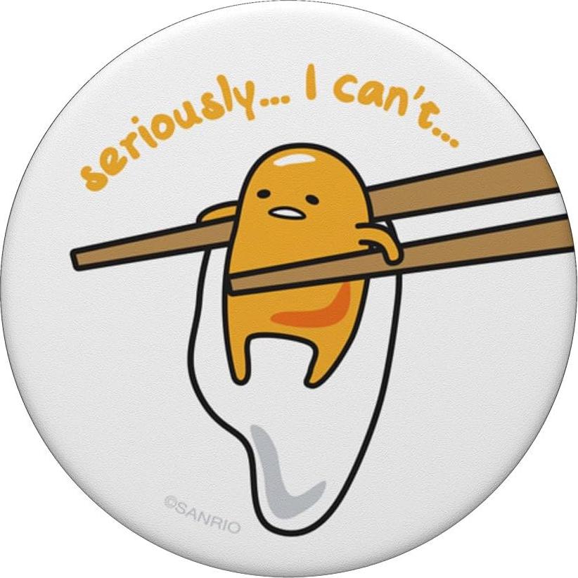Soporte PopSockets Gudetama Adhesivo para Smartphones y Tablets