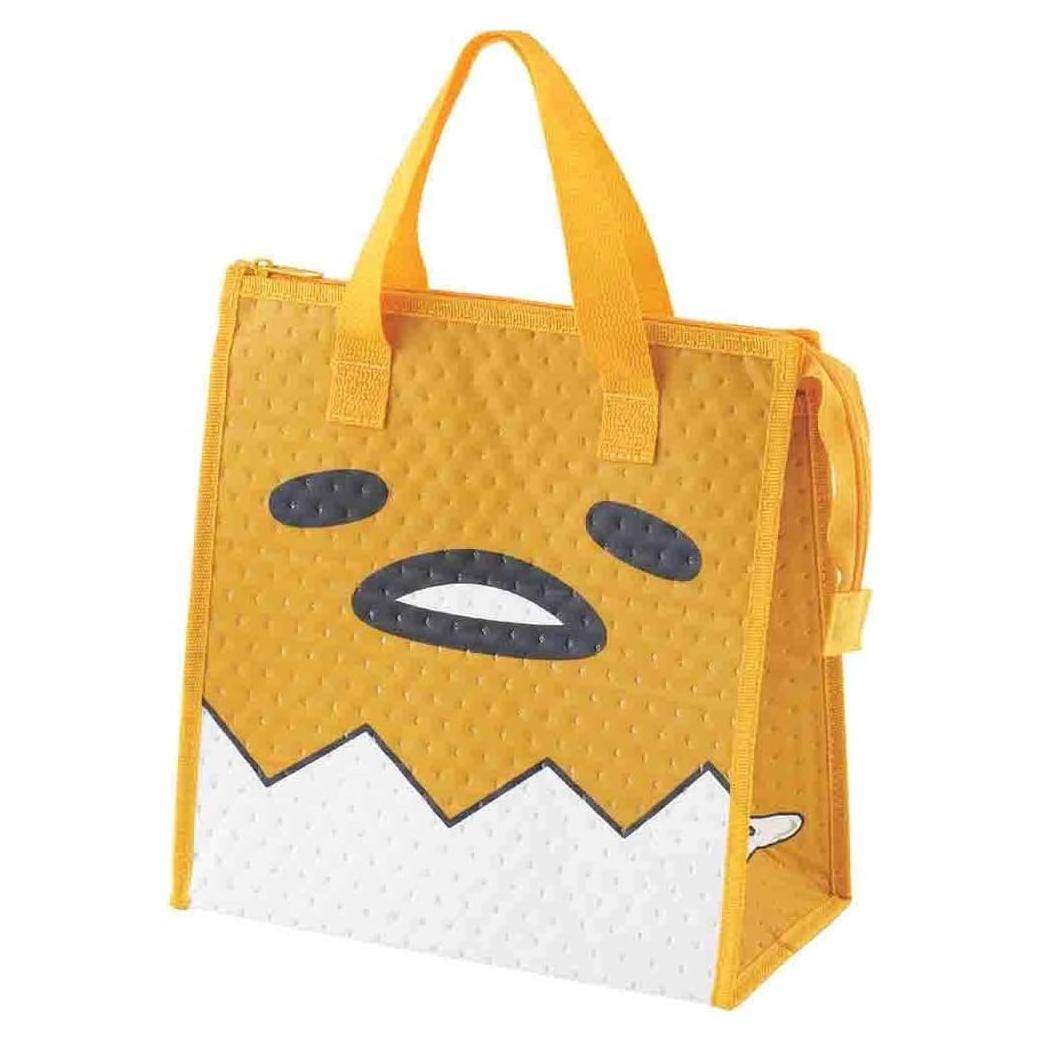 Bolsa Térmica Aislada Skater Gudetama Amarilla 26.5x27.5cm