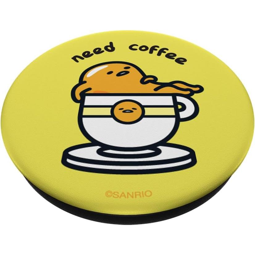 PopSocket Gudetama Necesita Café PopGrip Estándar 4.1cm