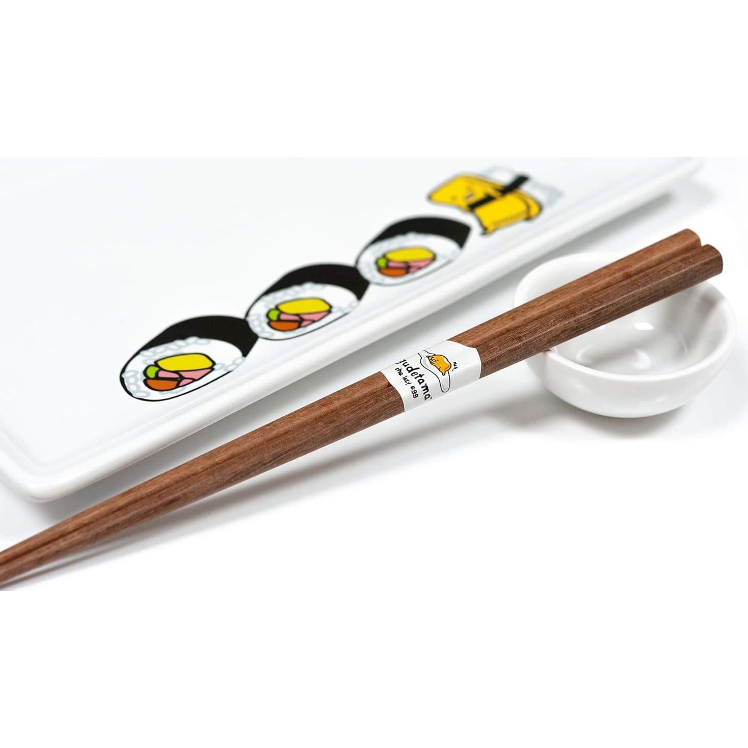 Juego de Sushi Cerámica Gudetama 3 Piezas - Seven20