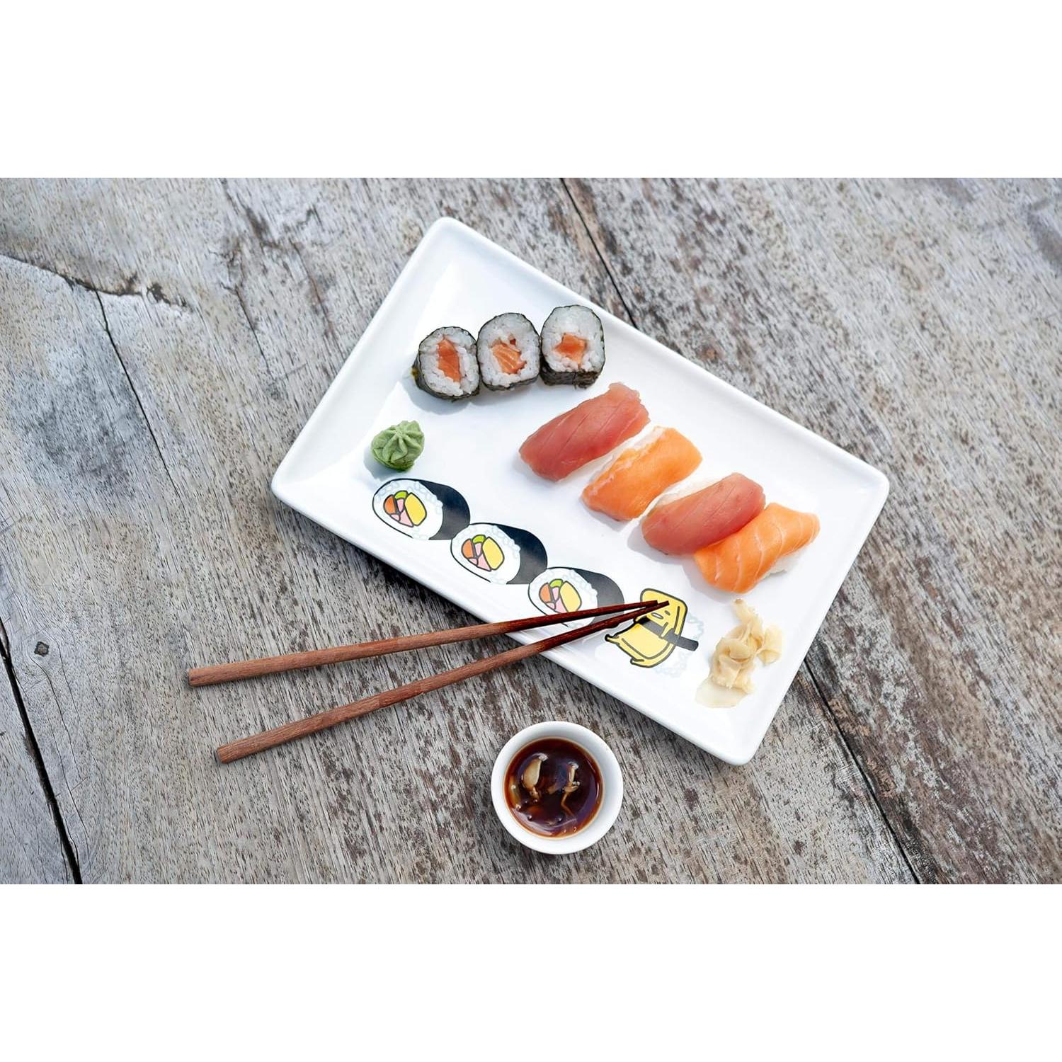 Juego de Sushi Cerámica Gudetama 3 Piezas - Seven20