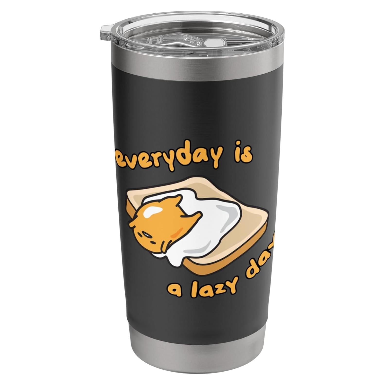 Vaso Térmico Gudetama 20 oz Acero Inoxidable Aislado