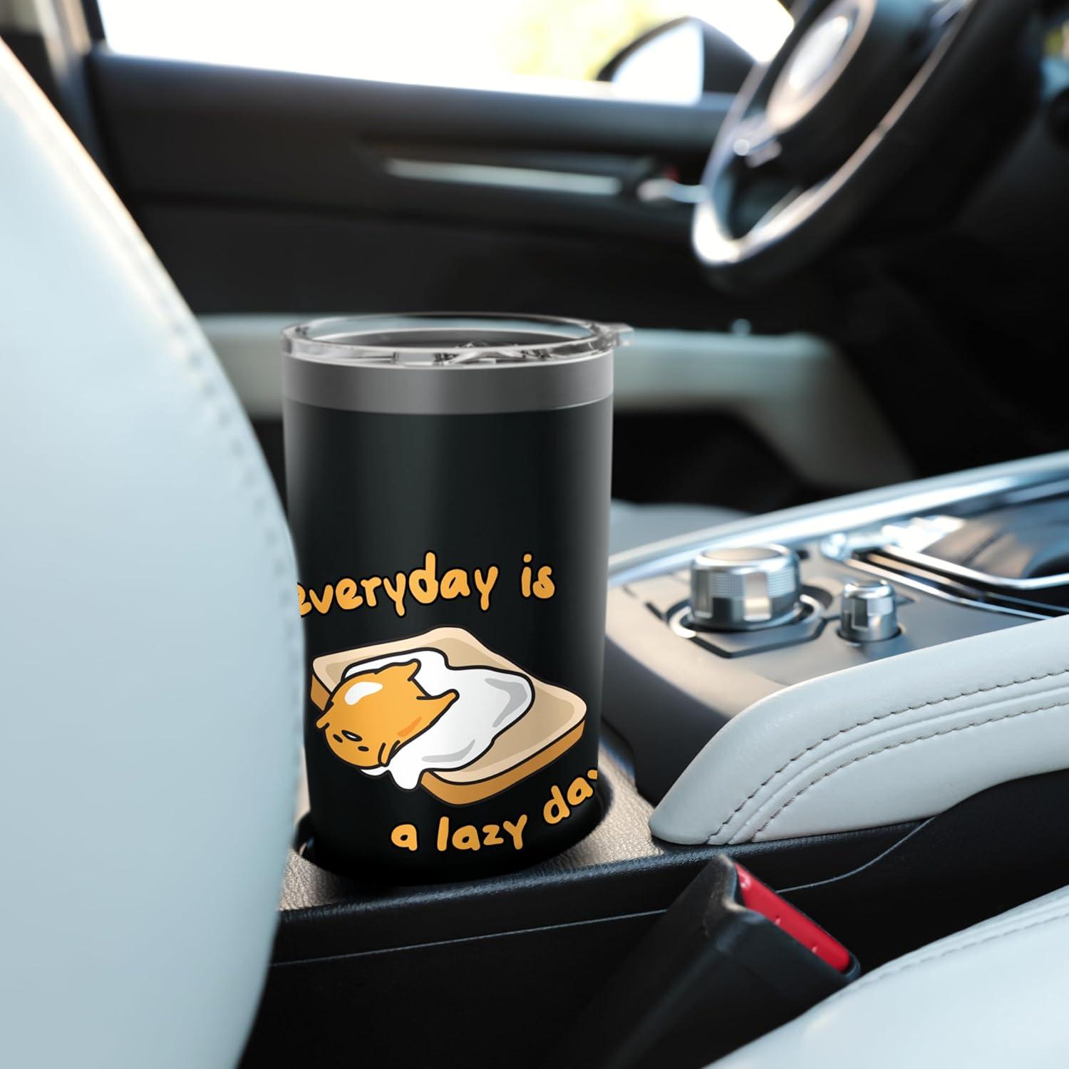 Vaso Térmico Gudetama 20 oz Acero Inoxidable Aislado