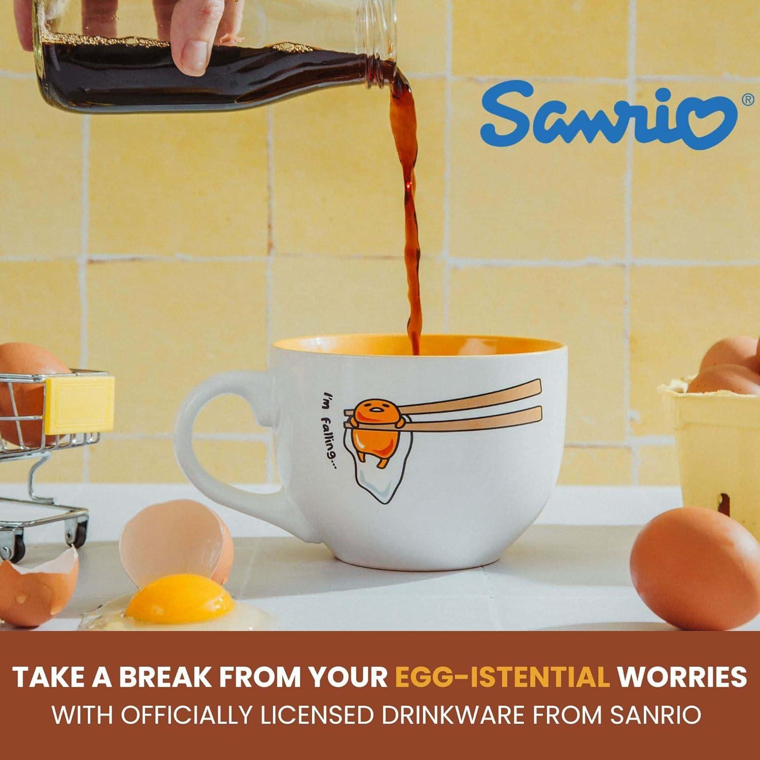 Taza de sopa cerámica Silver Buffalo Gudetama 710ml