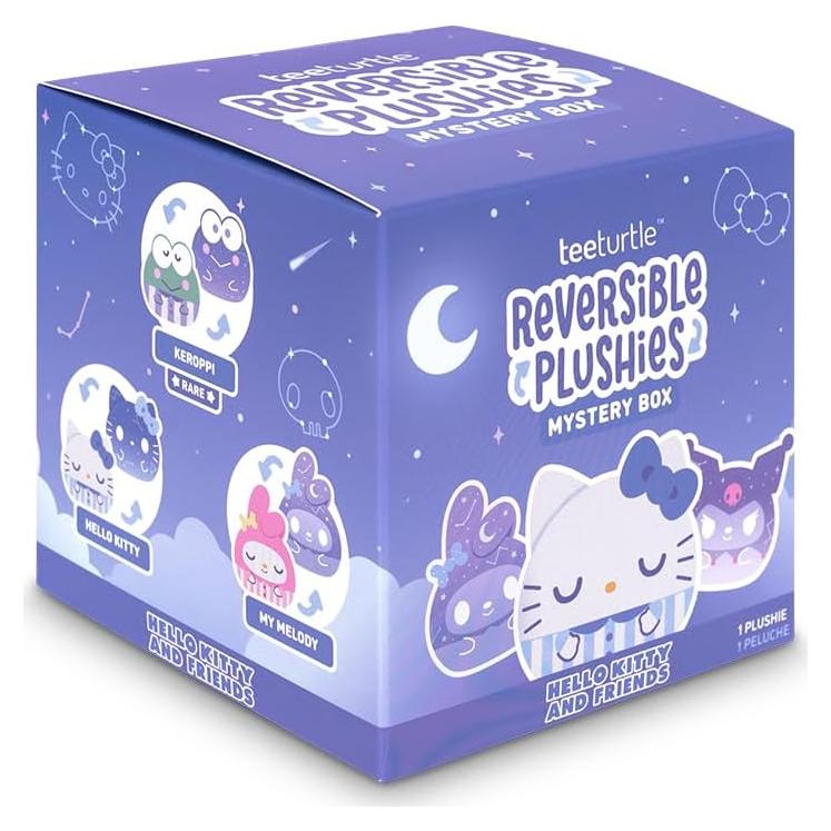 Peluche Reversible TeeTurtle Hello Kitty 15.24 cm - Celestial
