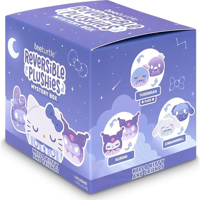 Peluche Reversible TeeTurtle Hello Kitty 15.24 cm - Celestial