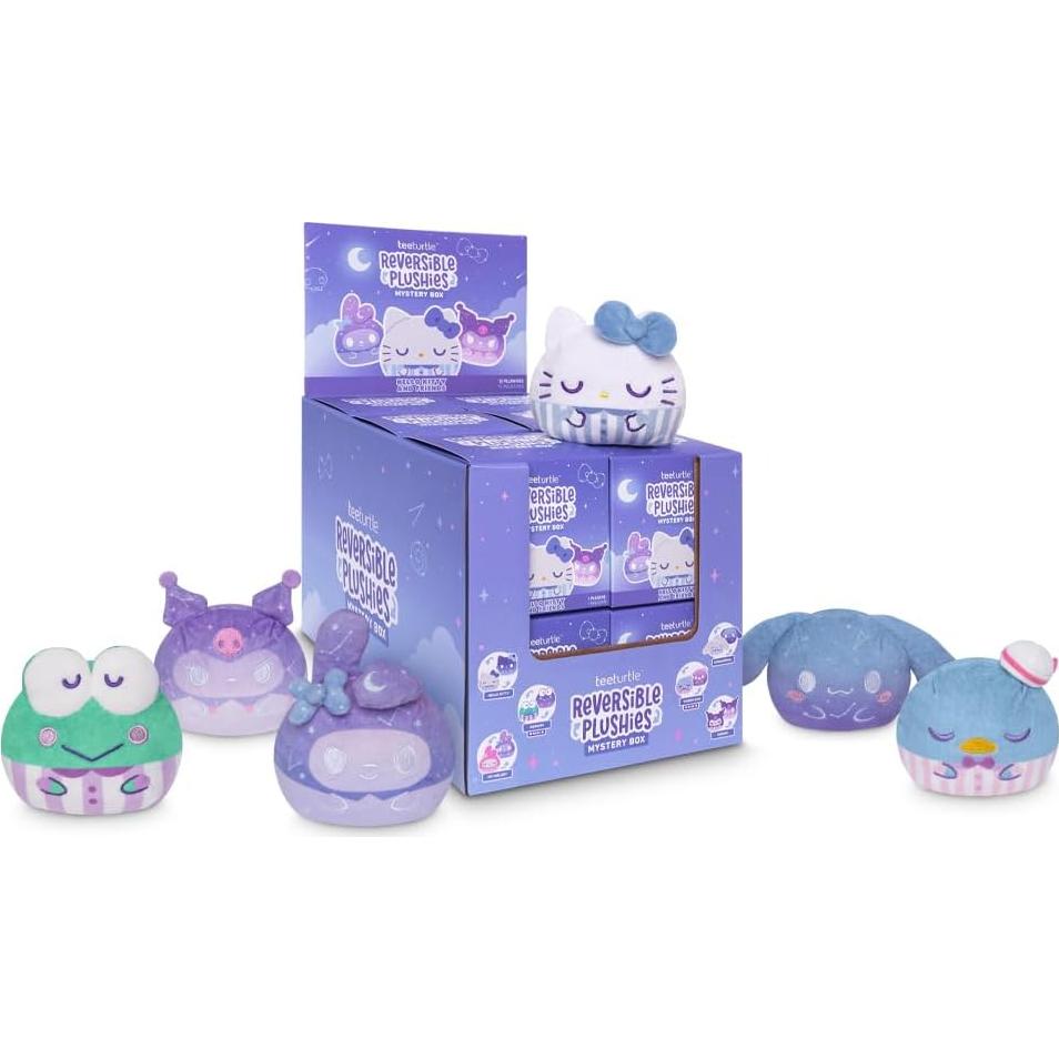 Peluche Reversible TeeTurtle Hello Kitty 15.24 cm - Celestial