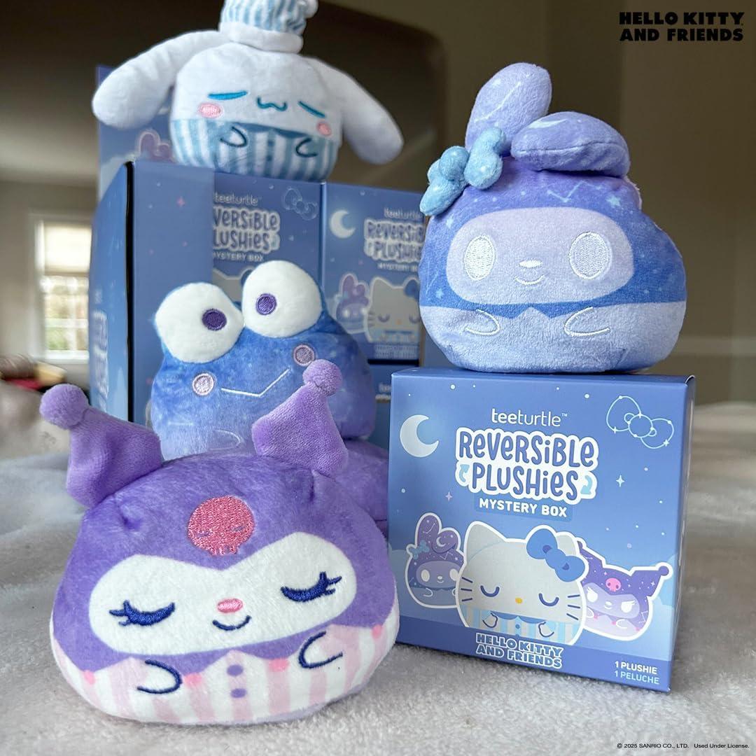 Peluche Reversible TeeTurtle Hello Kitty 15.24 cm - Celestial