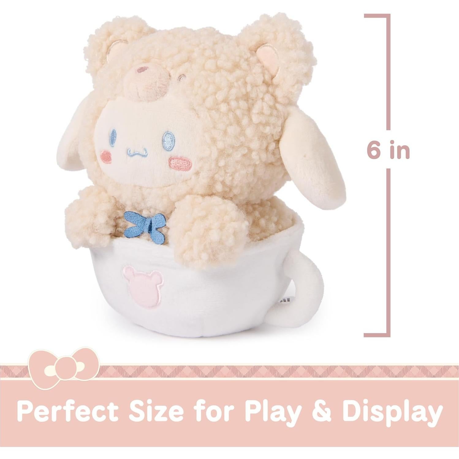 Oso de Peluche GUND Sanrio Cinnamoroll Café Latte 15 cm