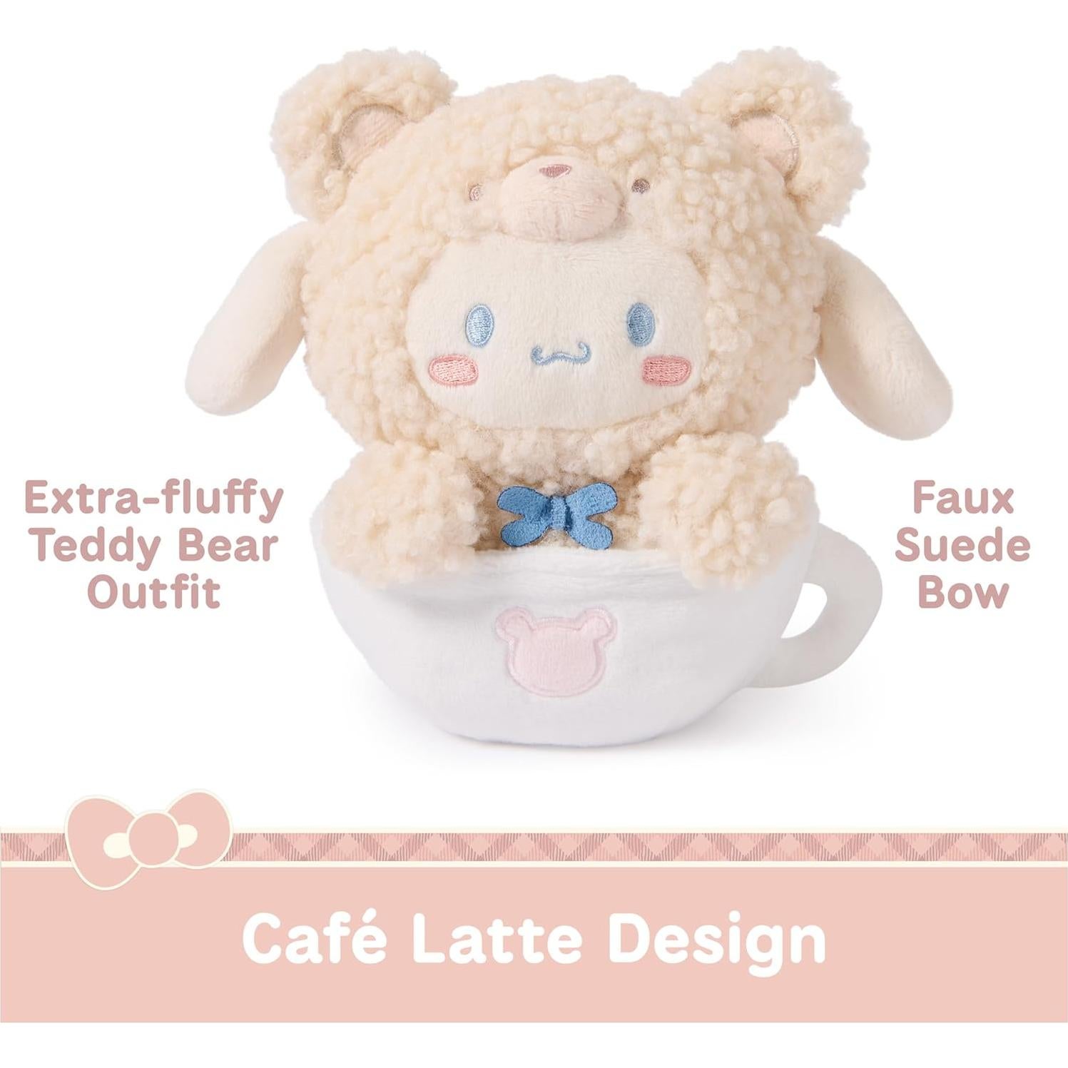 Oso de Peluche GUND Sanrio Cinnamoroll Café Latte 15 cm