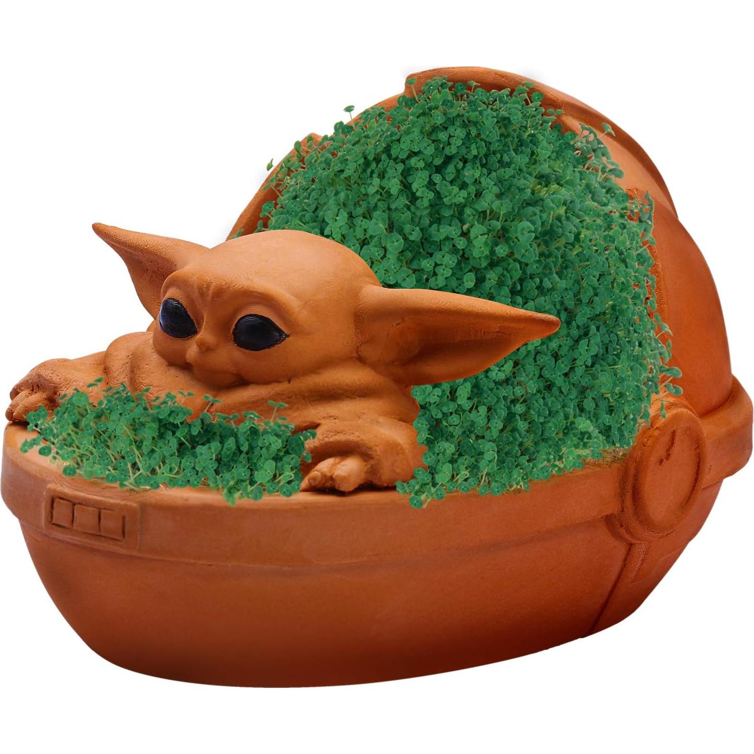 Chia Pet Star Wars Mandalorian El Niño - Maceta Decorativa