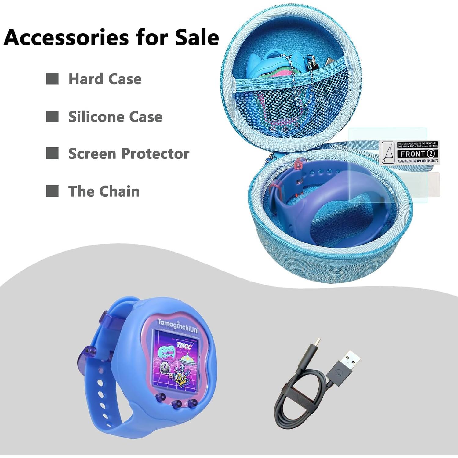 Funda de Silicona y Estuche EVA XEGIMOR para Tamagotchi Uni