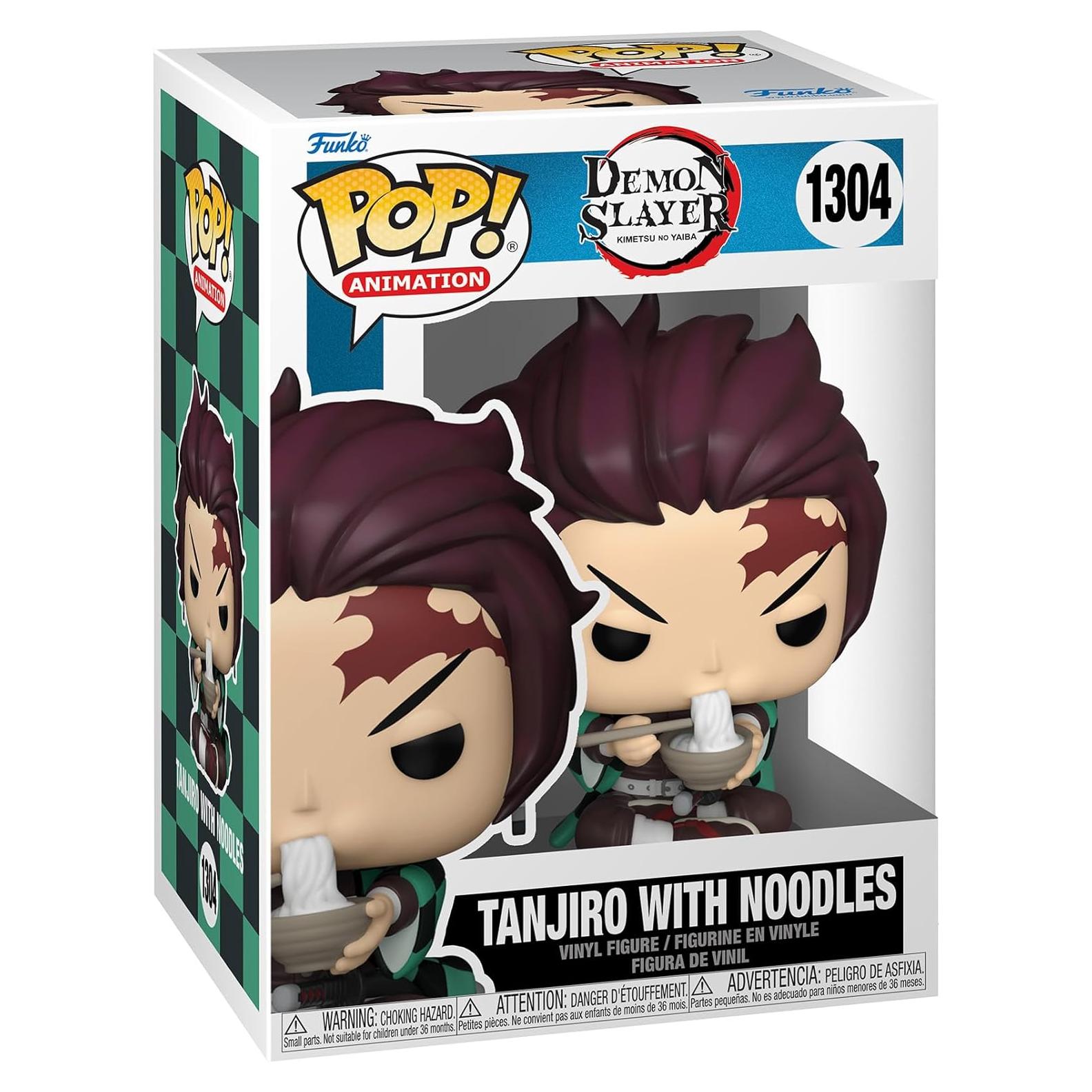 Figura Funko Pop! Demon Slayer Tanjiro con Fideos 10.16 cm
