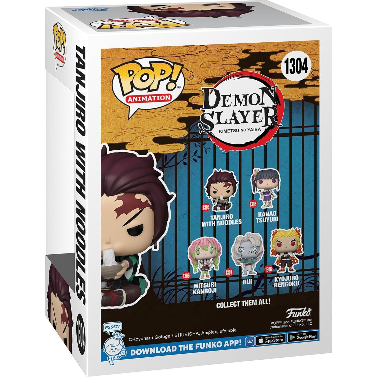 Figura Funko Pop! Demon Slayer Tanjiro con Fideos 10.16 cm