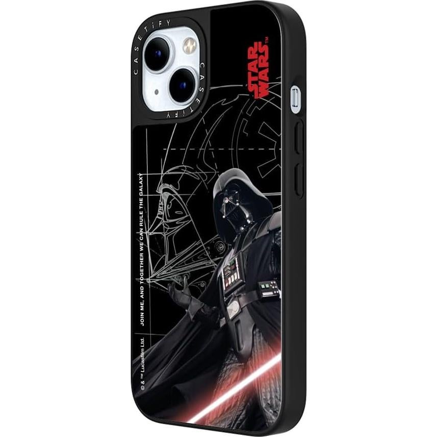 Funda Espejo iPhone 15 CASETiFY Darth Vader Magsafe 1.5m
